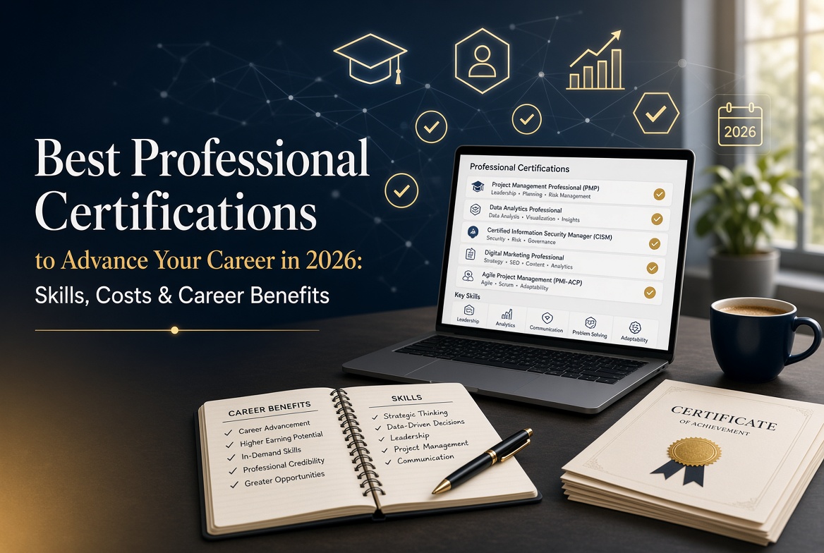 Best Professional Certifications to Advance Your Career in 2026